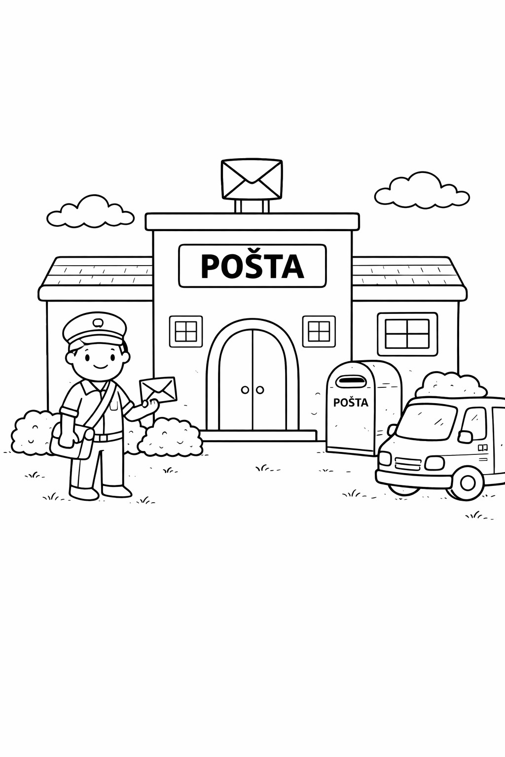 Pošta a pošťák