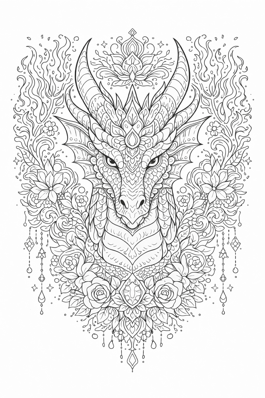 Drak – mandala