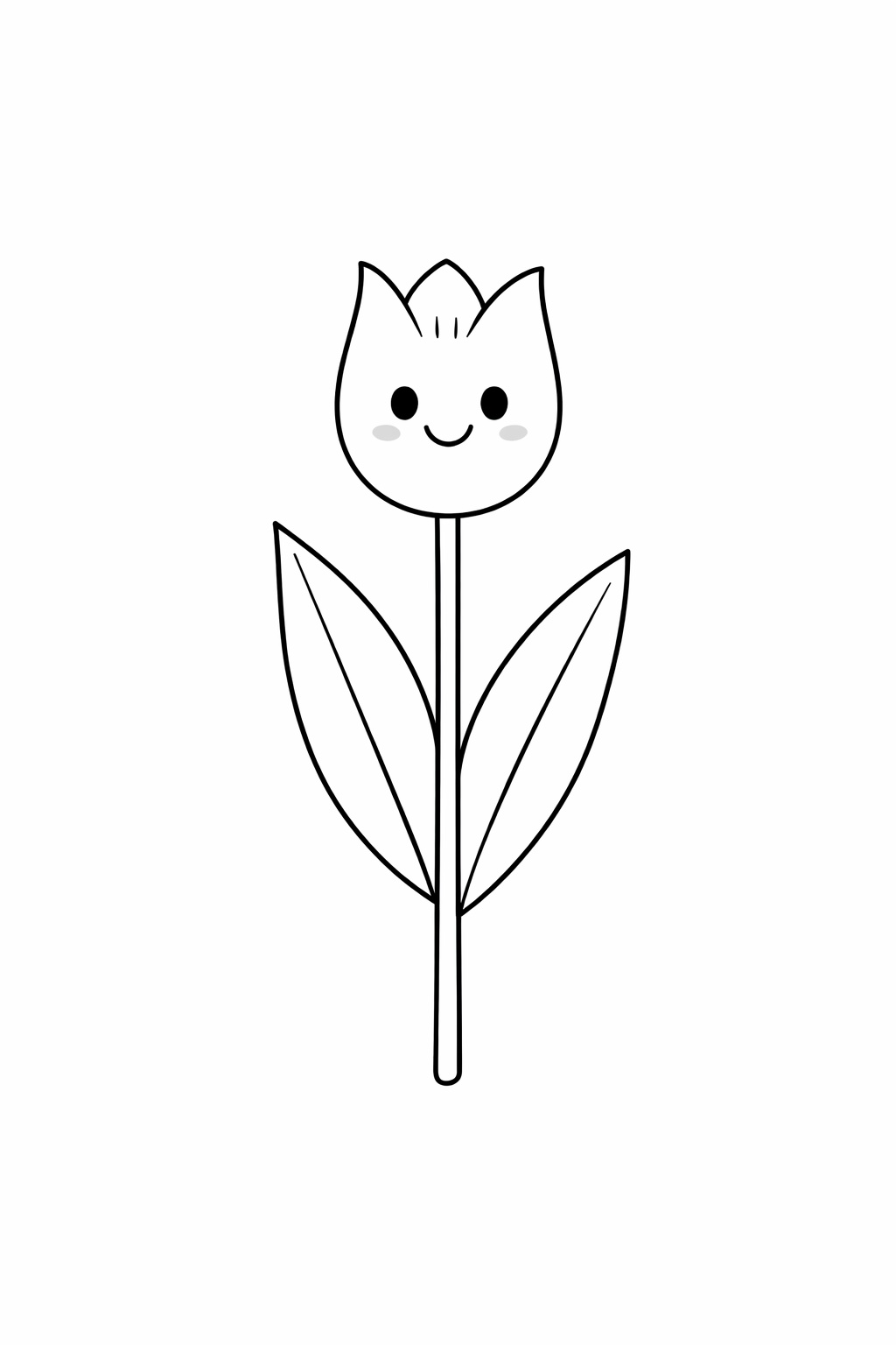 Usměvavý tulipán