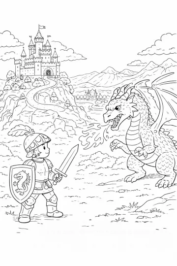 Rytíř a drak