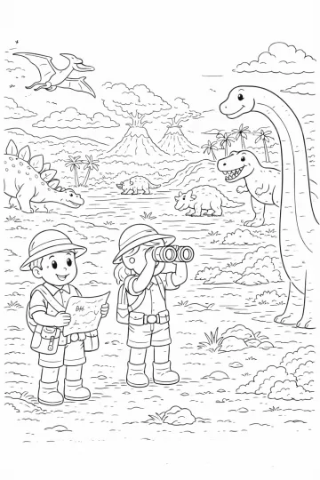 Malí badatelé mezi dinosaury