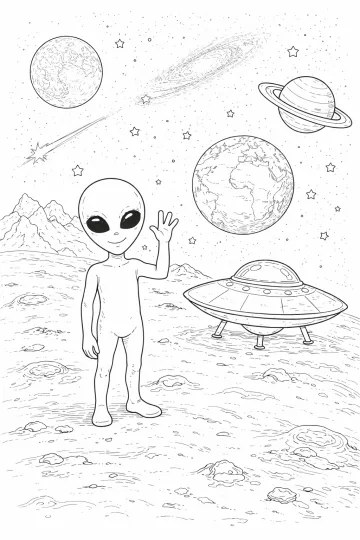 Mimozemšťan na cizí planetě