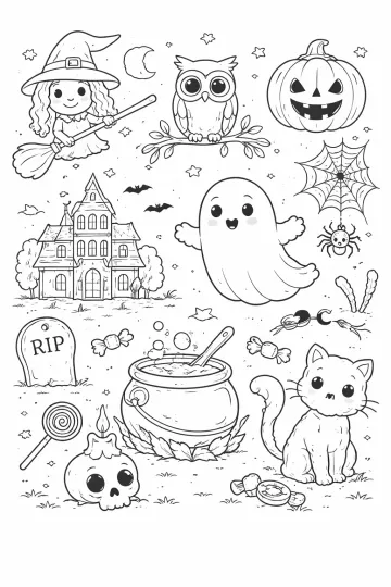 Halloweenské obrázky