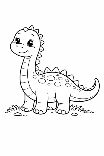 Usměvavý brontosaurus