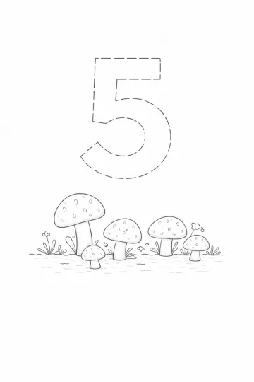 Číslo 5 k obtahování