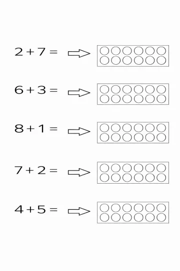 Sčítání do 10 – 3. list
